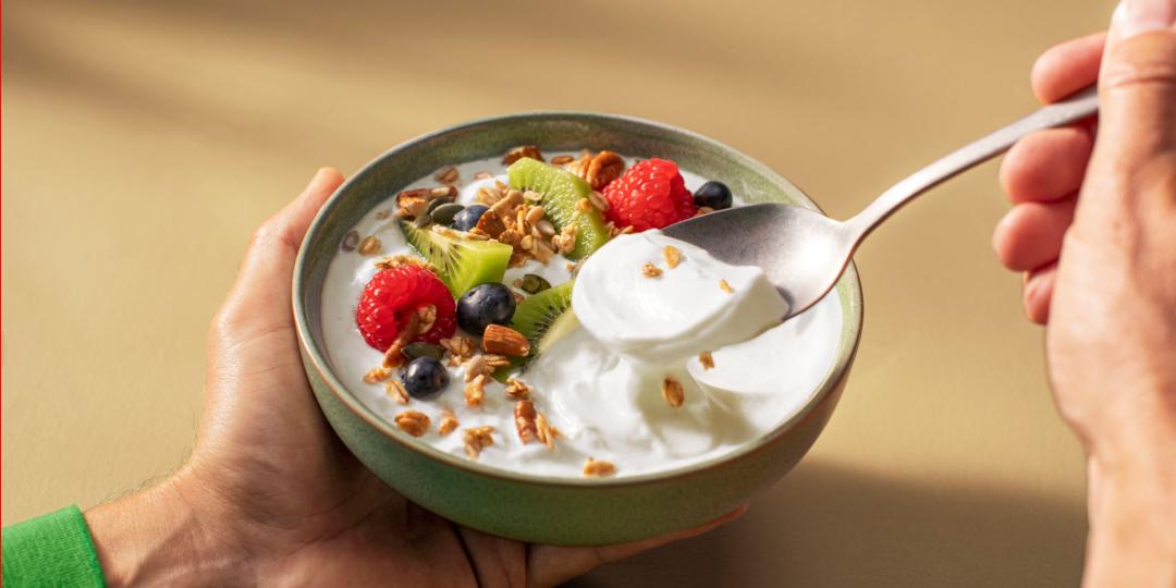 Ontbijt met yoghurt 
