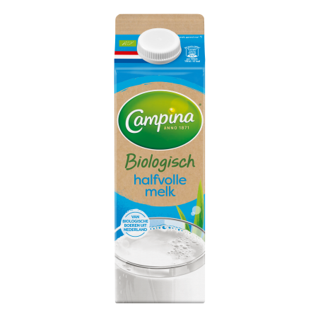 Campina Biologisch - Halfvolle melk