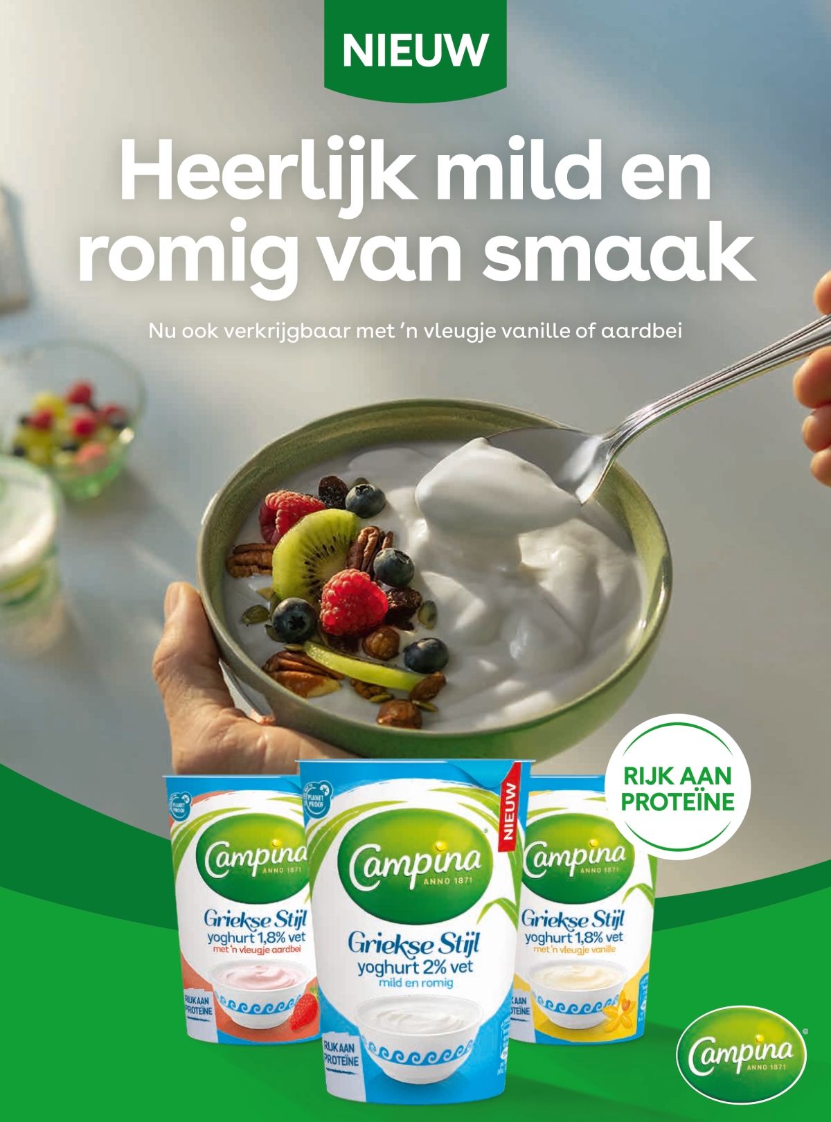 Griekse stijl yoghurt