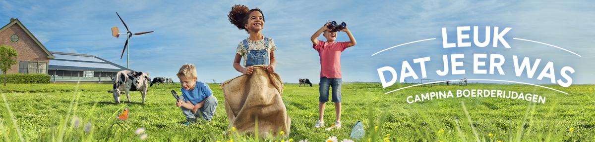Campina Boerderijdagen banner - Leuk dat je er was