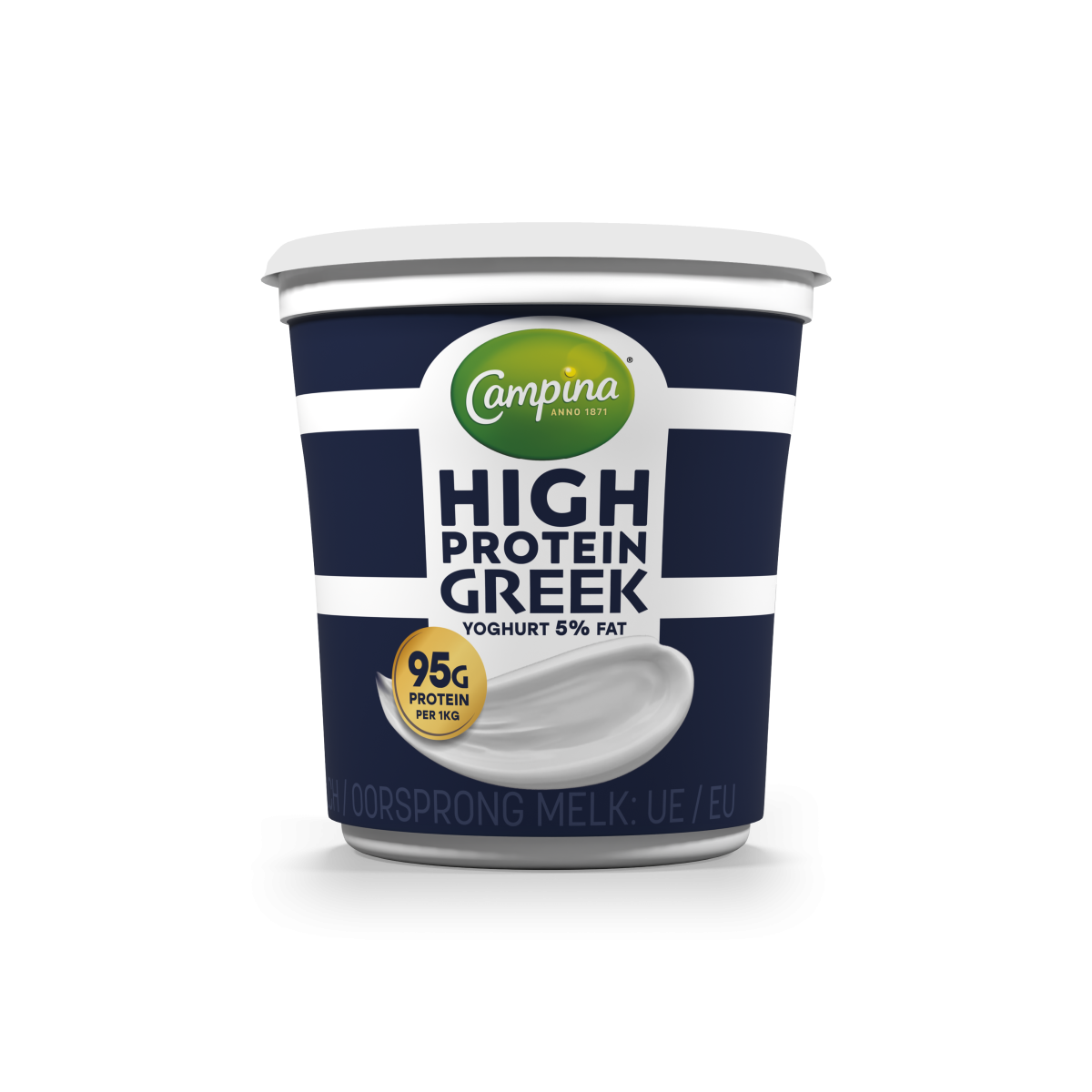 Campina Yoghurt Greek Packshot 5% 1kg 