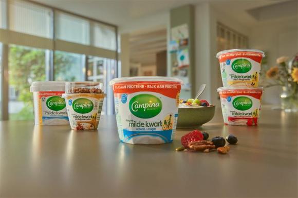 Campina kwark - het assortiment