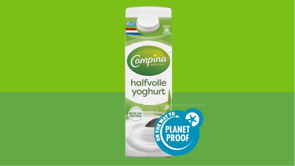 Halfvolle yoghurt 1L