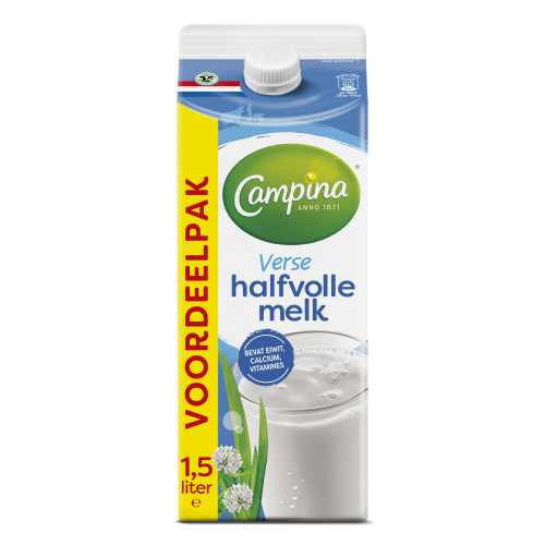 Campina melk halfvolle melk 1,5L