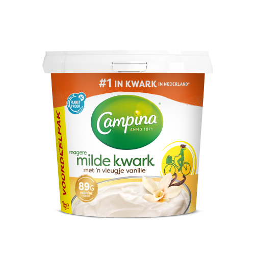 Campina kwark vanille 1kg