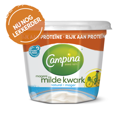 Campina Magere milde kwark naturel 500g