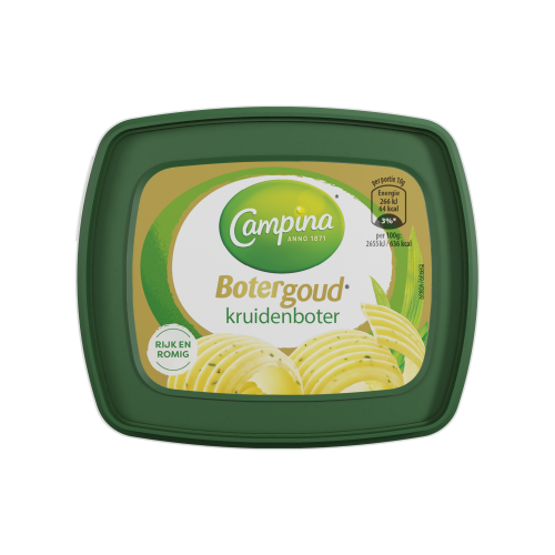 Campina Botergoud Kruidenboter 100g Kuipje
