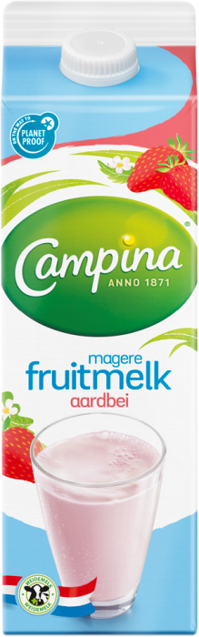 Campina Fruitmelk aardbei