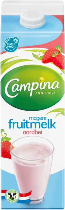 Fruitmelk aardbei - 845