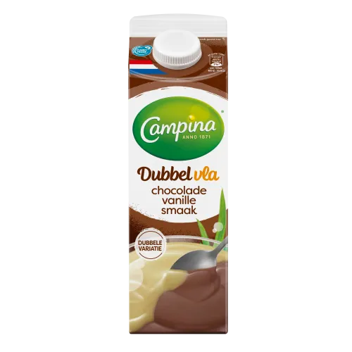 Dubbelvla chocolade vanille smaak - 2282
