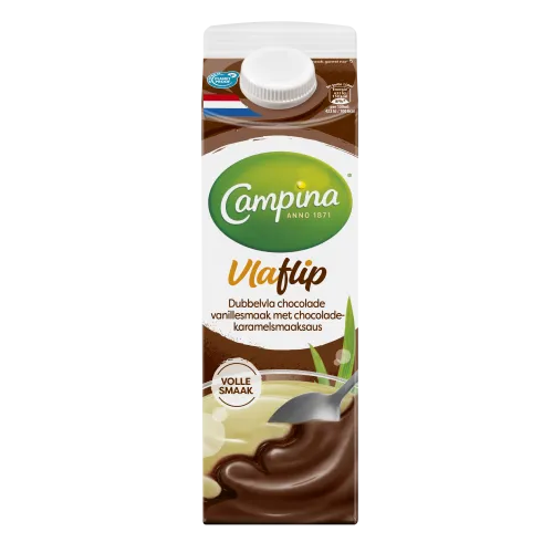 Vlaflip dubbel chocolade vanille - 857