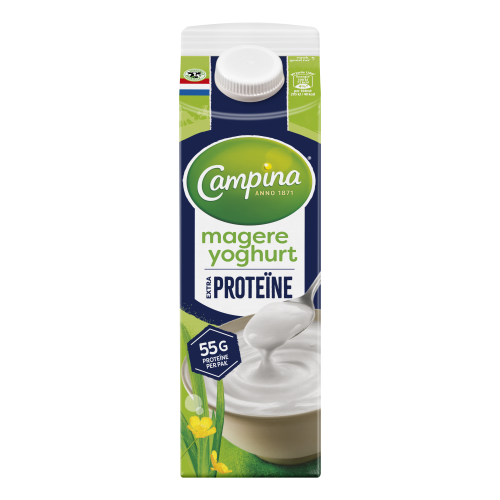 Magere yoghurt extra proteine campina