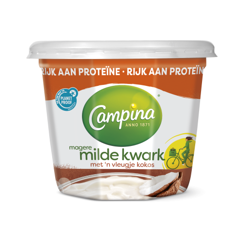 Campina kwark - Packshots Kokos 