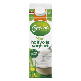 campina milde halfvolle yoghurt 1L