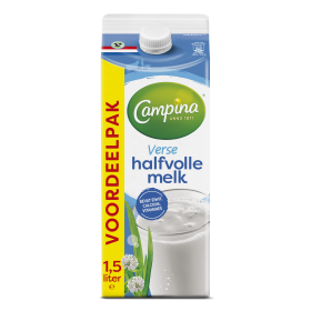 Campina melk halfvolle melk 1,5L
