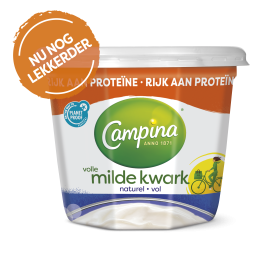 Campina Volle milde kwark naturel 500g
