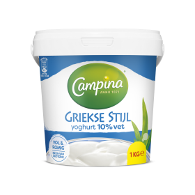 Campina Griekse Stijl Yoghurt 10% vet 1kg